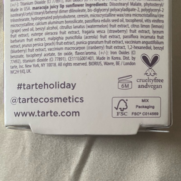 Tarte | Maracuja Juicy Lip ONLY- Concealer NOT included | Sunflower | Never used - Picture 8 of 10
